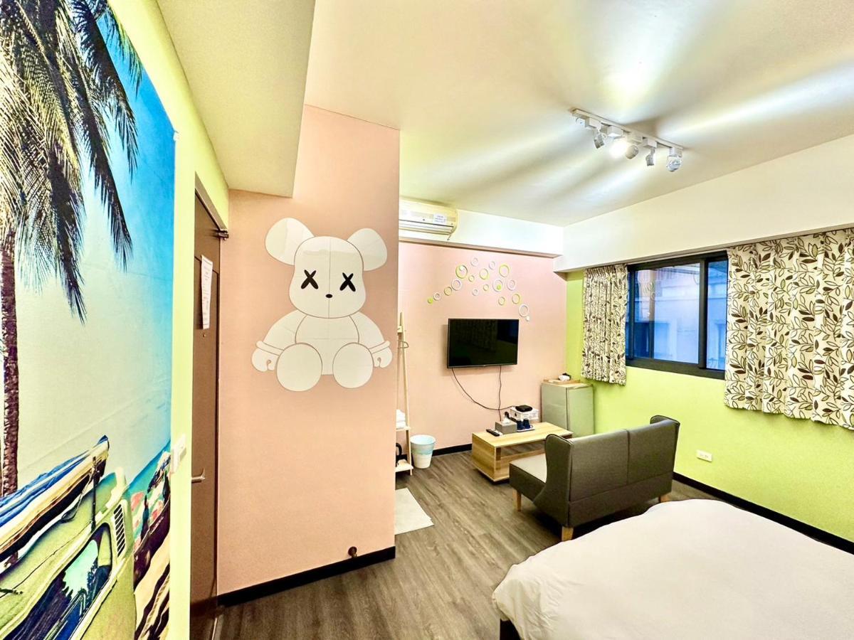 一中北極熊 Apartment Taichung Bagian luar foto